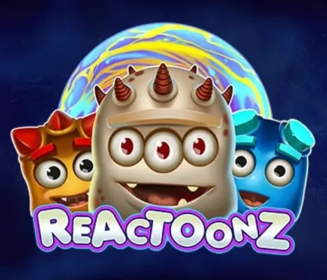 Reactoonz game by Play’n GO – logo hosted on Big Boost